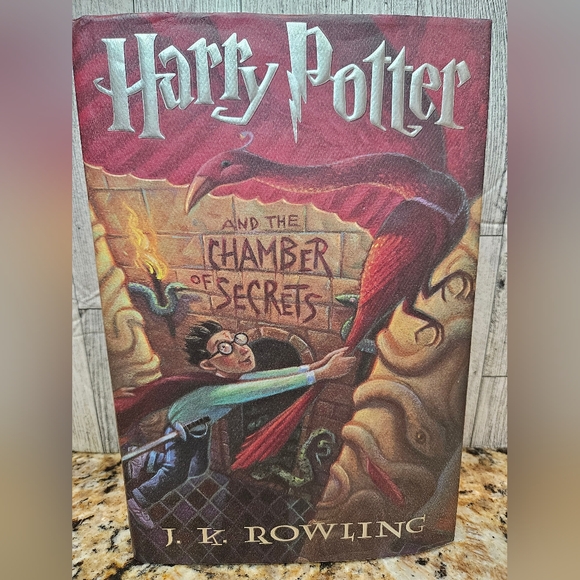 Harry Potter and the Chamber of Secrets Year 2 J.K. Rowling Hardcover Book 1999 - Picture 1 of 7